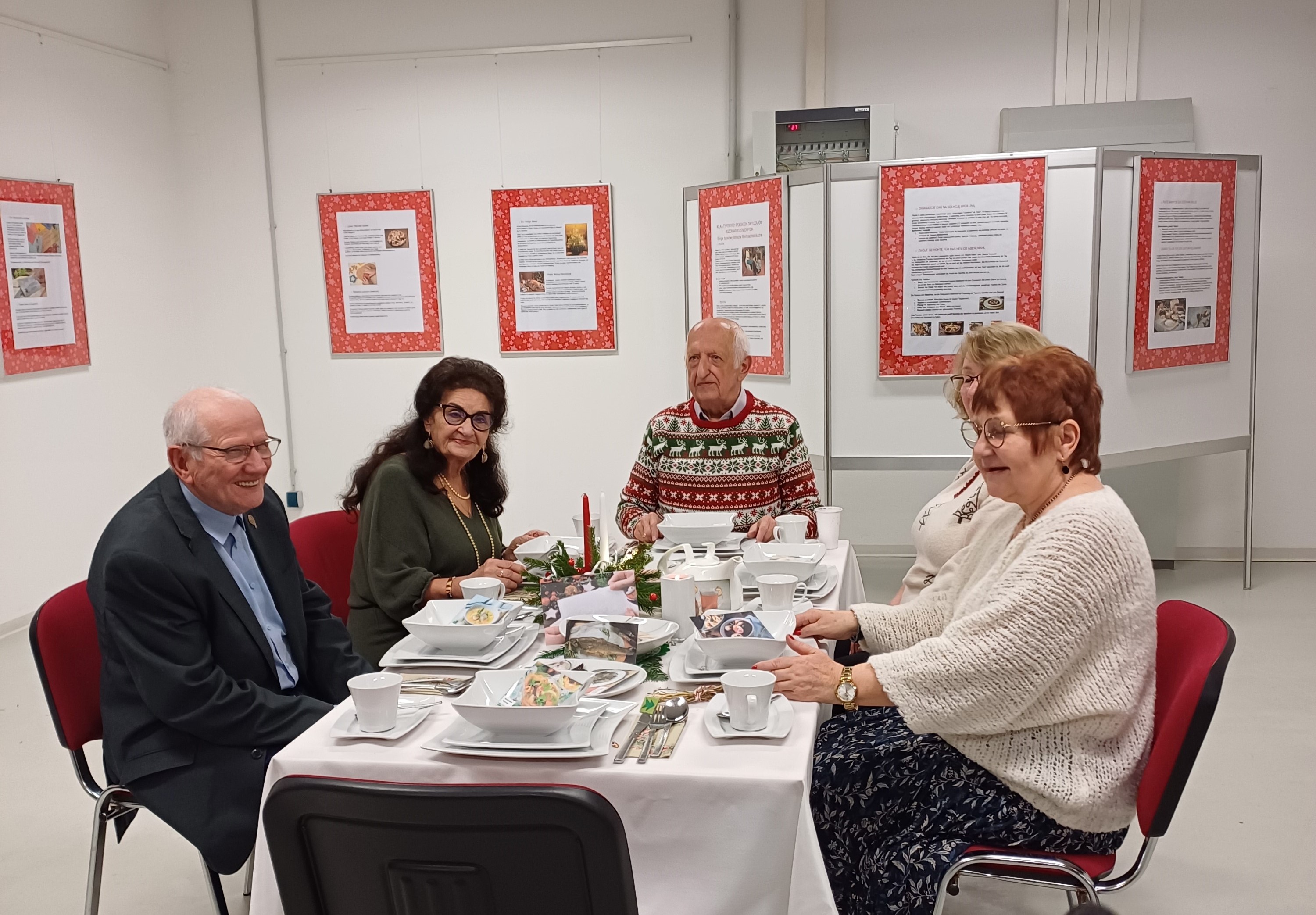 polnische Weihnachtstafel