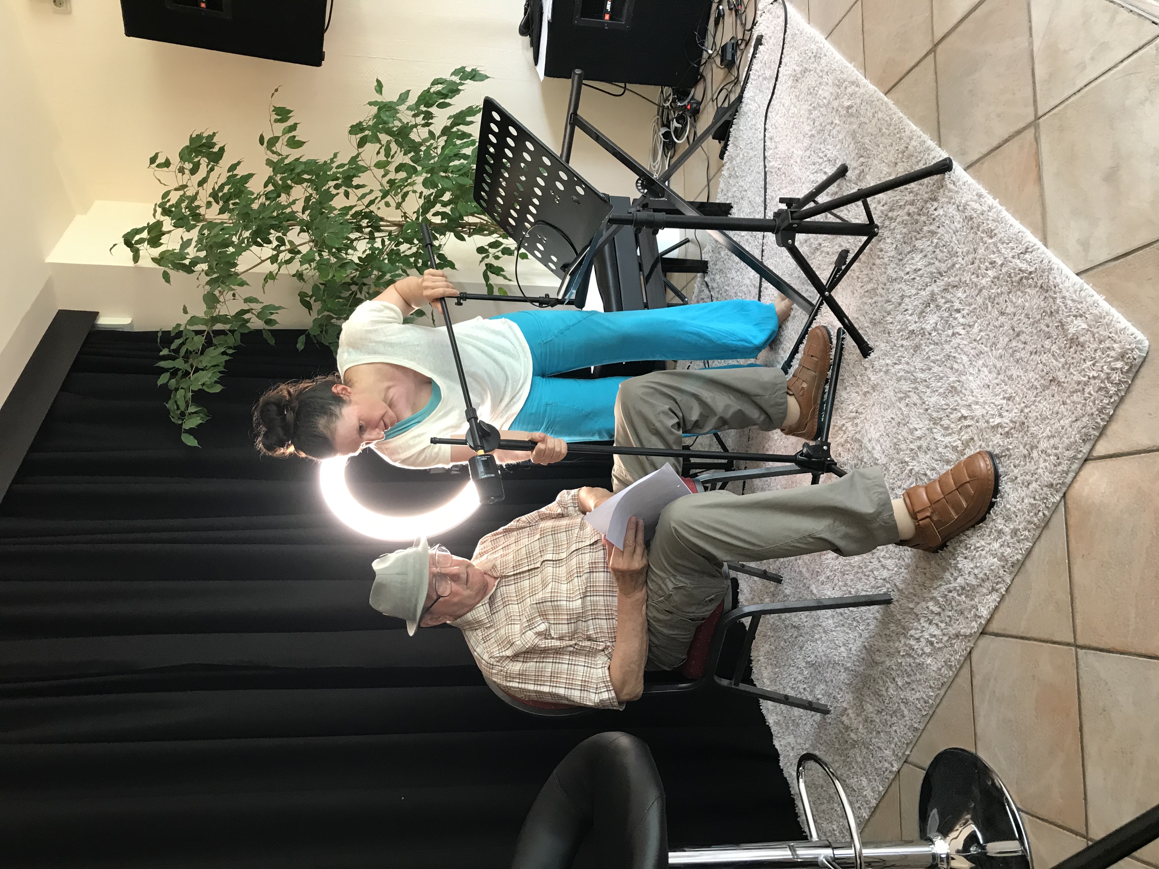 Aufnahme im Tonstudio