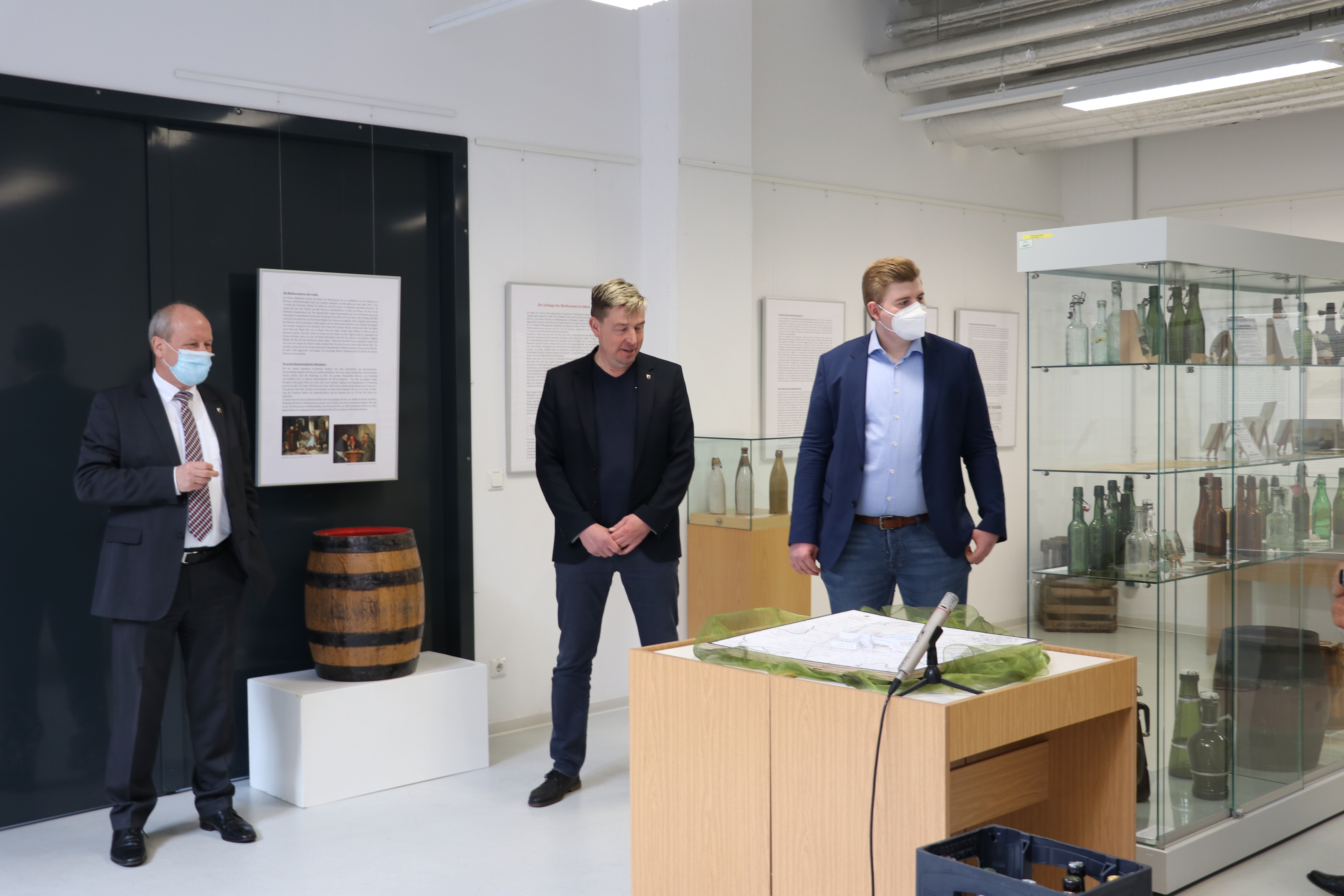 Erffnung Brauerei Ausstellung